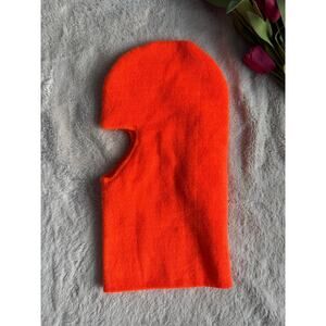 Thinsulate Orange Face Mask Snowmobile One Size